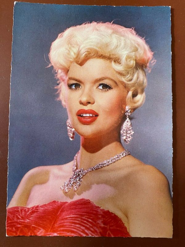 Carte Postale ancienne JAYNE MANSFIELD n°58 1962 Ventes exceptionnelles