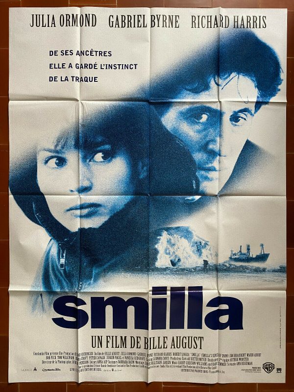 Affiche SMILLA Bille AUGUST Julia ORMOND Gabriel BYRNE Richard HARRIS 120x160cm Soldes en ligne