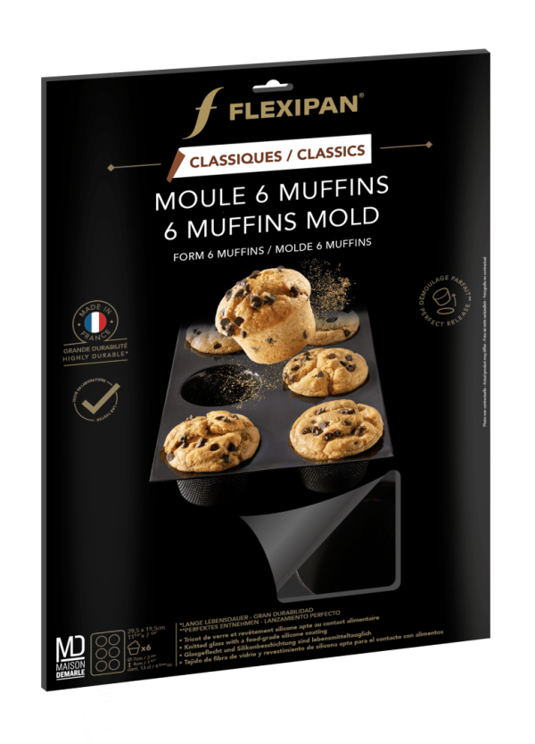 Moule 6 Muffins Ventes exceptionnelles en ligne – Image 4