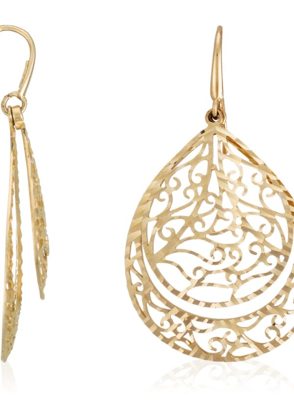 Boucles d oreilles  Orientale  Or jaune Ventes exceptionnelles en ligne