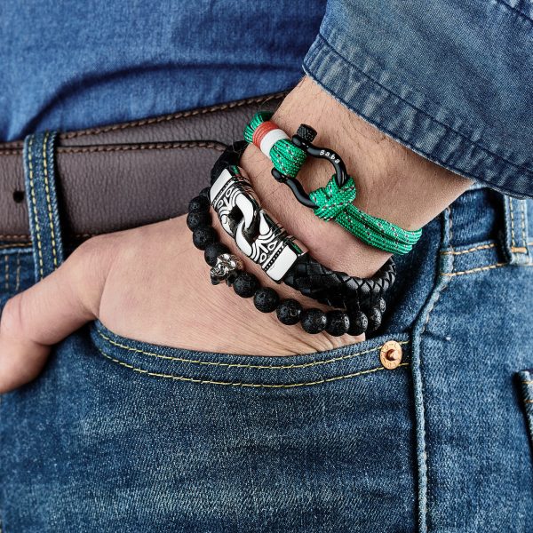 Bracelet Duroc vert Ventes exceptionnelles en ligne – Image 2