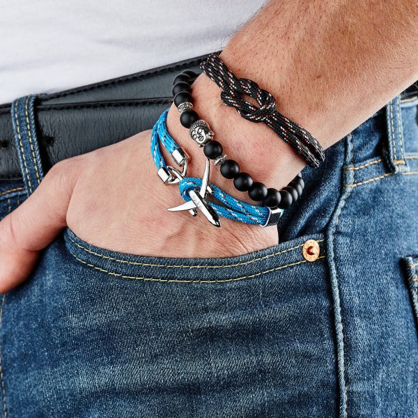 Bracelet Concorde noir En ligne maintenant – Image 2