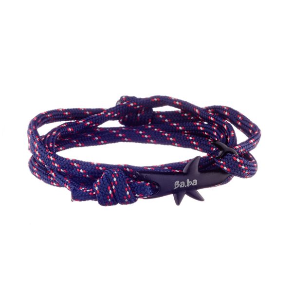 Bracelet Kléber marine À prix réduit