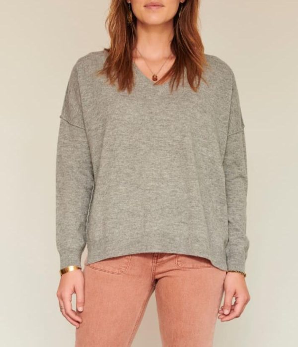 Pull Kaylor - Gris Chine - 24W Mode