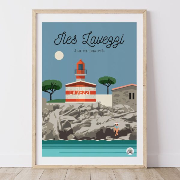 Affiche CORSE - ILES LAVEZZI En ligne