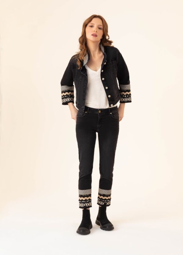 Blouson Cameron - Jean Gris À prix réduit – Image 5