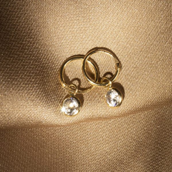 Boucles d oreilles  Créoles  Or Jaune Soldes en ligne