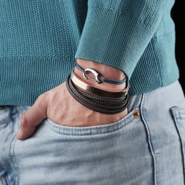 Bracelet Louvre marron - cuir À prix réduit – Image 2