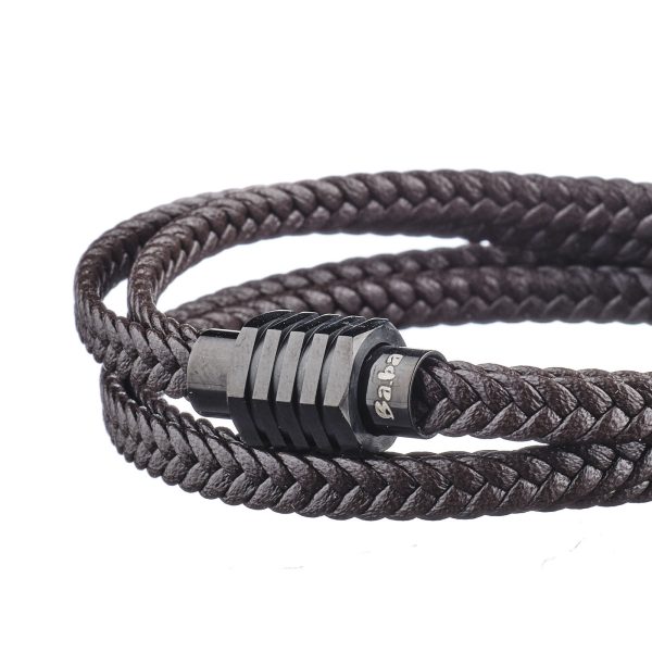 Bracelet Louvre marron - cuir À prix réduit – Image 3