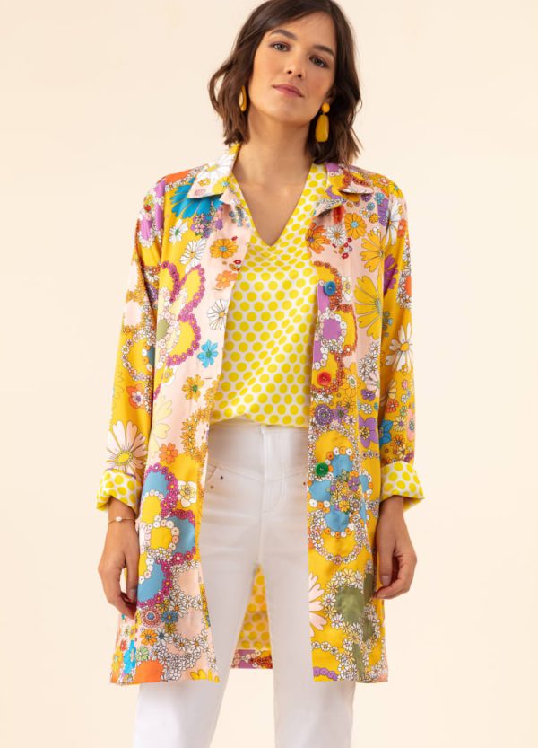 Veste Glaieul - Bouquet Pois Ventes exceptionnelles en ligne – Image 4