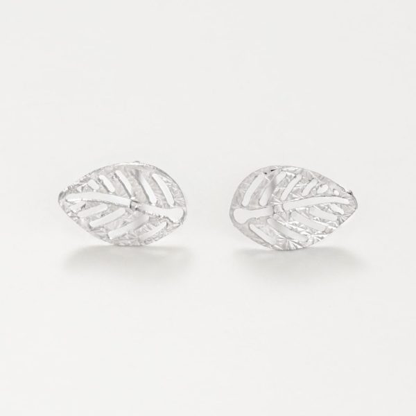 Boucles d oreilles   Sous le vent   Or Blanc À prix réduit