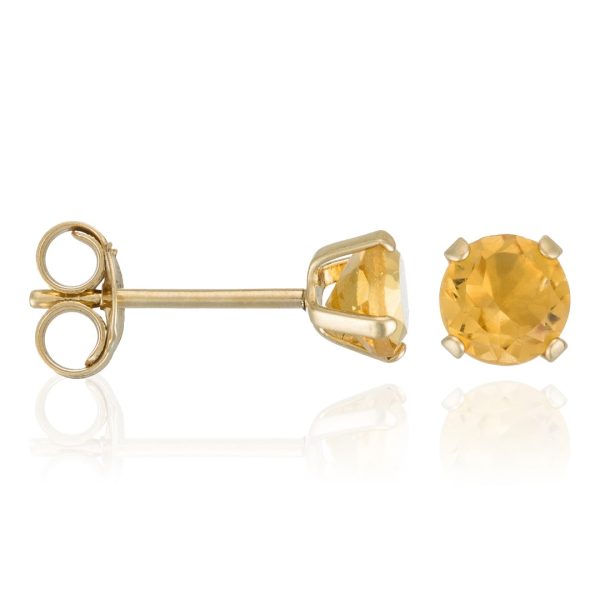 Boucle d Oreilles  Puce Citrine  Soldes en ligne – Image 3
