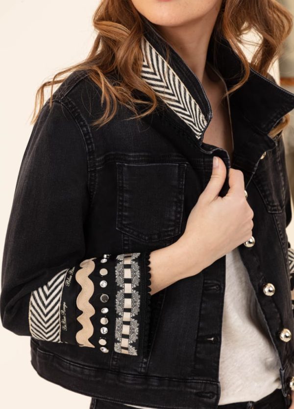 Blouson Cameron - Jean Gris À prix réduit – Image 3