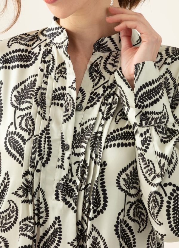 Robe Joe Audrey - Ecru En ligne – Image 2