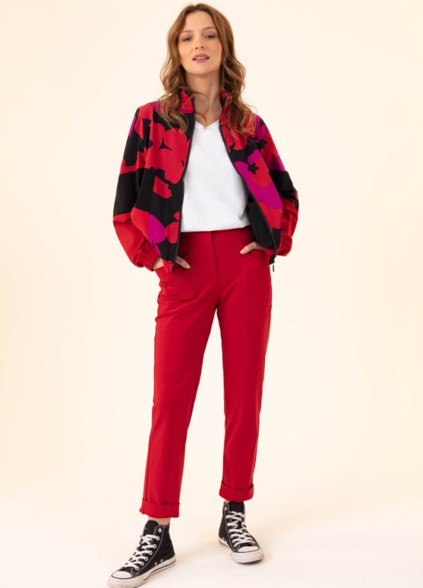 Pantalon Maxime - Rouge À prix réduit