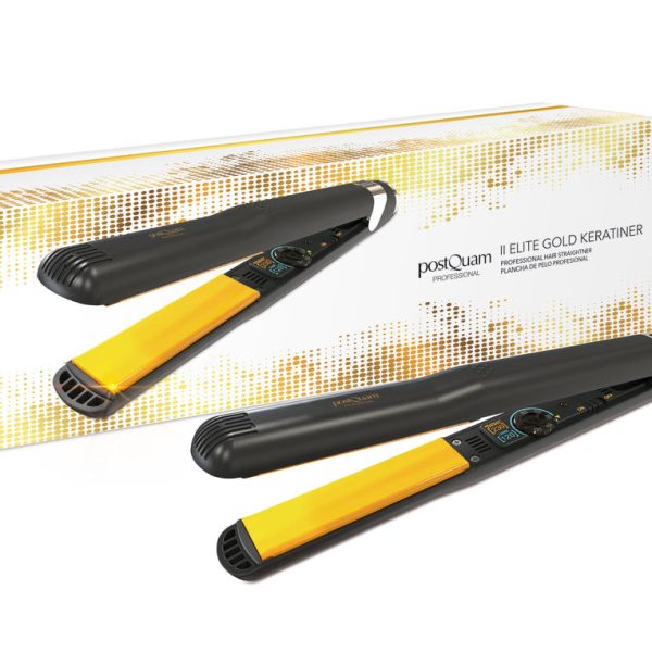Fer À Lisser - Elite Gold Keratiner - 65 W En ligne maintenant