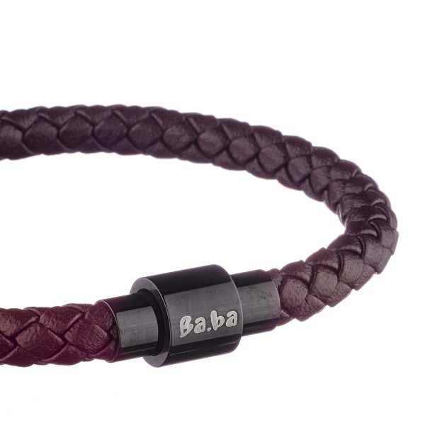 Bracelet Ourcq marron - cuir À bas prix – Image 3