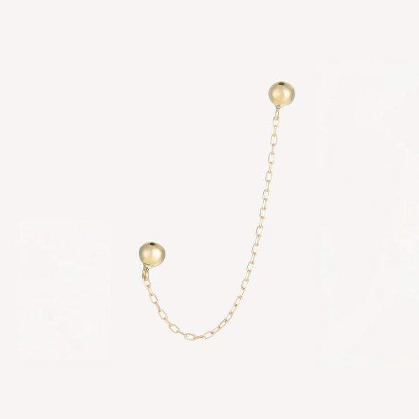 Boucle d Oreille unitaire  Simply Chain  Pas cher