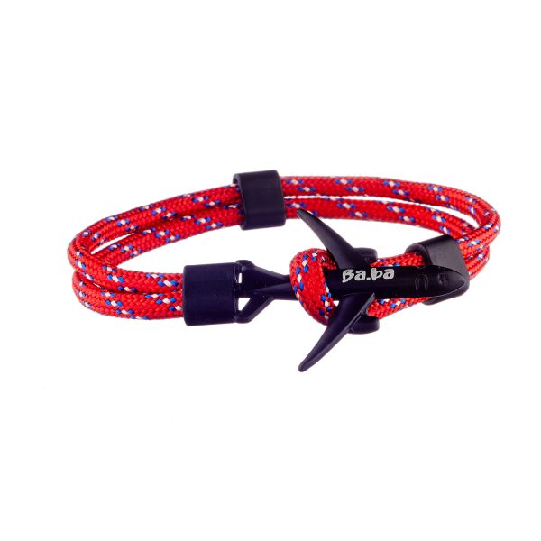 Bracelet Roissy rouge En solde