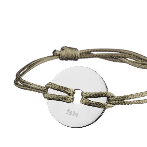 Bracelet Les Halles kaki En solde – Image 3