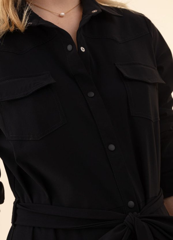 Robe+Ceinture Oscar - Noir Mode – Image 4