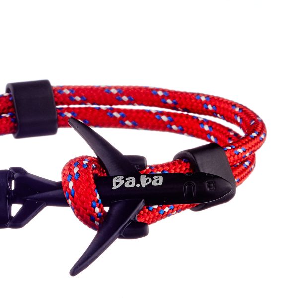 Bracelet Roissy rouge En solde – Image 3