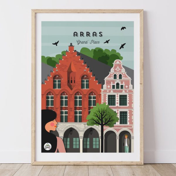Affiche ARRAS - La Grand Place À bas prix