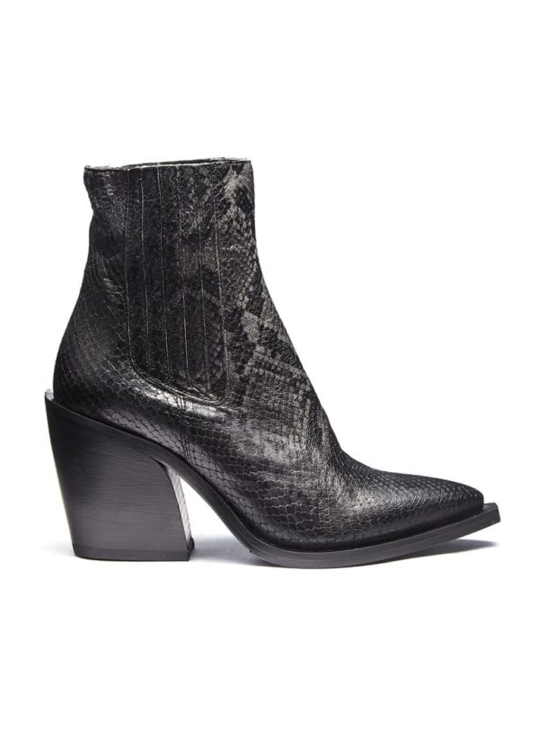 Boots Texan Python Anthracite Fourniture – Image 2