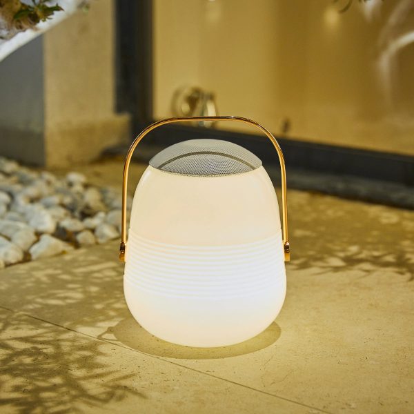 Lampe enceinte bluetooth - Bob Station À prix réduit