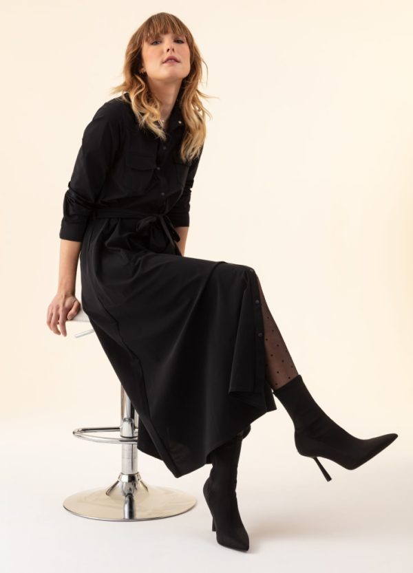 Robe+Ceinture Oscar - Noir Mode – Image 2