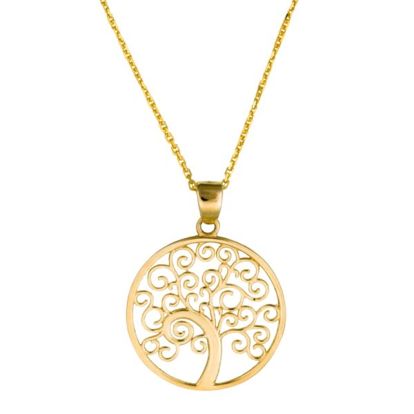 Pendentif  Petit arbre  Or jaune À prix réduit